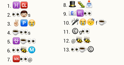 Guess the IT companies name from following whatsapp emoticons/ smileys ...