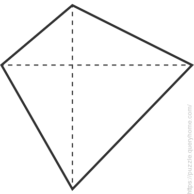 Four right triangles with distinct integer hypotenuses are put together ...