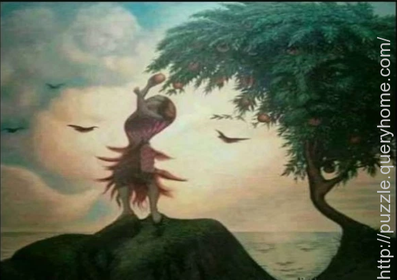 How many faces do you see in the picture below?